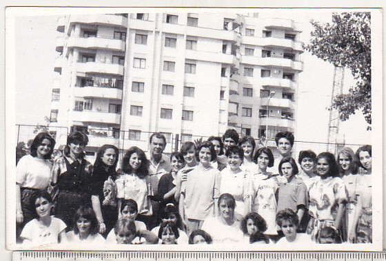 bnk foto Ploiesti 1993 - Vedere dinspre Liceul Cuza inspre str Cuza Voda
