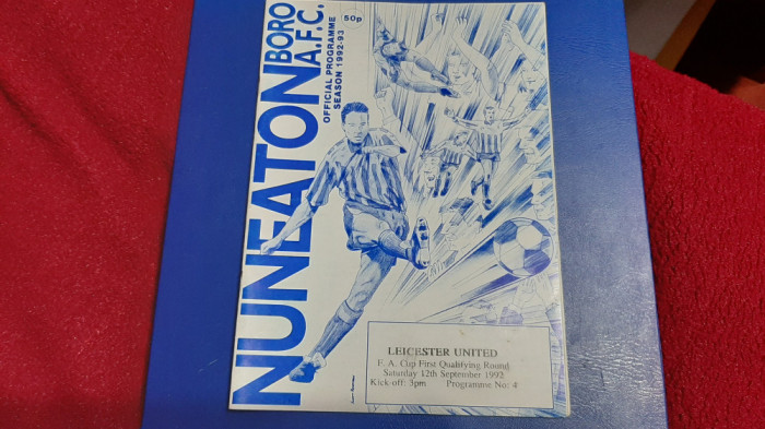 program Nuneaton AFC - Leicester united