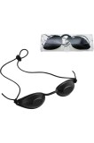 Ochelari de siguranță IPL cu bandă de cap reglabilă, protecție UV pentru fototerapie și lampă cu lumină roșie, include cutie de depozitare robustă, pr