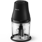 Tocator Philips HR1501/00, Tehnologie PowerChop, 450 W, 2 trepte viteza