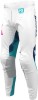 Pantaloni atv/cross Thor Launchmode Bleach, culoare alb/turcoaz, marime 36 Cod Produs: MX_NEW 290112316PE