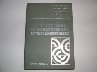 Cercetarea Farmacologica Si Prospectarea Medicamentelor - Colectiv , 20786 foto
