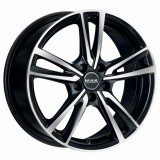 Jante RANGE ROVER EVOQUE CONVERTIBLE 7.5J x 17 Inch 5X108 et45 - Mak Icona Black Mirror - pret / buc
