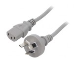 Cablu Alimentare 3x0,75mm2 AS/NZS 3112 la IEC C13 PVC 1,5m