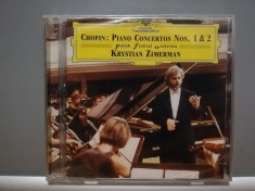 Chopin - Piano Concert 1,2 - 2CD (1999/Polydor/Germany)- CD ORIGINAL/Nou-Sigilat foto