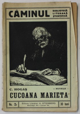 CUCOANA MARIETA de C. HOGAS , BIBLIOTECA &amp;#039; CAMINUL &amp;#039; NO. 5 , INTERBELICA foto