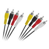 Cablu 4xRCA - 4xRCA 1.8 m, Oem