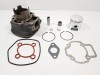Kit Cilindru Motor Scuter Piaggio Quartz 80cc, 47mm, Răcire Apă, 2T