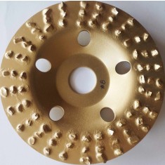 Disc oala placat cu carburi metalice -125mm Grosier