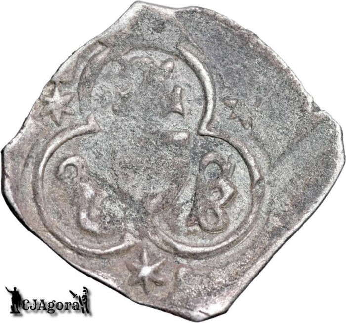 1427-38, Pfennig - Albert al V-lea - Ducatul Austriei (Sf&acirc;ntul Imperiu Roman)