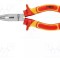 Cleşti izolaţi drepţi semirotunzi universali 180mm NEO TOOLS