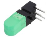 LED Galben-Verde cu 2 Diode 20mA 60&deg; 6,3-12,5mcd