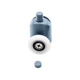 Rola Inferioara Cabina Dus eBA Universala, cu Rulmenti, Gri, 4.5x2.3cm, Plastic si Metal, Rezistenta la Coroziune si Umiditate