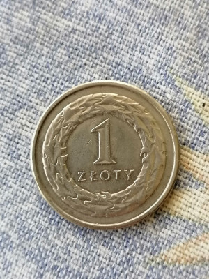 MONEDA - 1 ZLOT 1995-POLONIA foto