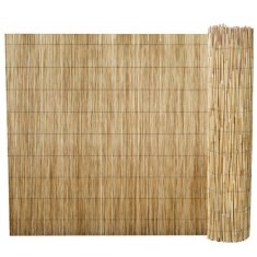Gard de trestie pentru grădină de 500 x 100 cm foto