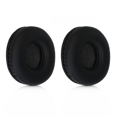 Set 2 Perne de urechi pentru casti JBL Tune 600/Tune 500BT/Tune 450, Kwmobile, Negru, Piele ecologica, 51587.01 foto