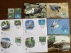 Penrhyn - pasari - serie 4 timbre MNH, 4 FDC, 4 maxime, fauna wwf