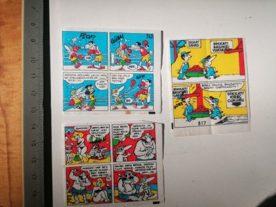 RARE = LOT 3 SURPRIZE GUMA TIP I TIP / TIPITIP -763 , 792 ,817 , foto
