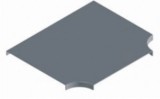 Capac Pentru Derivatie Tip T Jgheab Metalic 150X15X0.8Mm Viking Strong