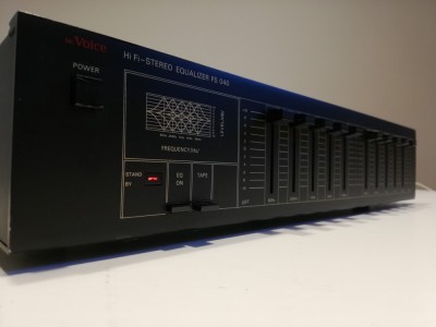 Stereo Graphic Equalizer Mc Voice (Diora-Unitra) FS 040 - 10 Band /RFG/Impecabil foto