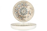 Rinart Farfurie ad&acirc;ncă - Aztec - Porţelan - 22 cm (900cc) - set de 6