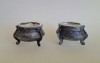 Doua recipiente pentru caviar, atelier rusesc, mijlocul sec. XX, Vase