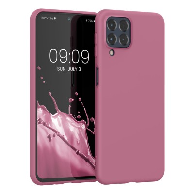Husa Kwmobile pentru Samsung Galaxy M53 5G, Silicon, Violet, 57853.167 foto