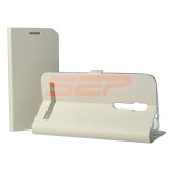 Husa Flip Cover Stand Magnetica Asus Zenfone 2 ZE550ML / ZE551ML, 5.5 inch, Piele Ecologica, Alb