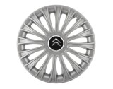 Cumpara ieftin Set 4 capace roti pentru Citroen, model Dino Gray, R15