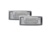 Set 2 buc lampa numar fata AUDI TT (8N), 10.1998-05.2006, partea stanga, LED; transparent; TUNING,