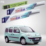 Cumpara ieftin Ștergătoare Renault Kangoo II Hayon 2008-prezent | Set Față și Spate Hibrid &ndash; TeamCar&reg;