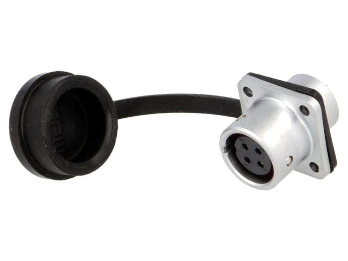 Conector mamă IP67 4 pini