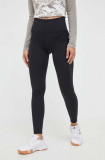 Cumpara ieftin Reebok leggins de antrenament Lux culoarea negru, neted