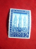 Serie Belgia 1956 - Targ SCALDIS in Tournai ,Gent si Antwerpen , 1 valoare, Nestampilat