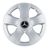Set 4 Capace Roti 16 inchi (R16) Bis Gri, Compatibile Cu Mercedes-Benz, Autohelix MSA