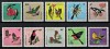 Timbre Rwanda 1972 - Serie Completa Pasari MNH, Colectie