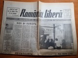 Romania libera 7 august 1990-articolul privatizarea intre entuziasm si durere