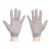 Manusi de Zale Chainmail , Large , Argintiu