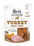 Cumpara ieftin Brit Dog Jerky Turkey Meaty Coins, 80 g