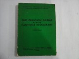GHID ORIENTATIV CULINAR PENTRU CANTINELE RESTAURANT - MINISTERUL COMERTULUI INTERIOR DIRECTIA ALIMENTATIEI PUBLICE