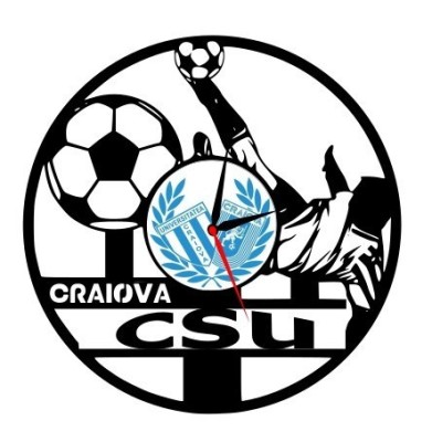 C.S.U. CRAIOVA-ceas de perete foto