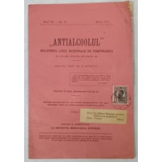 ANTIALCOOLUL , BULETINUL LIGEI NATIONALE DE TEMPERANTA , NR. 11 , 1915