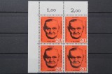 GERMANIA BERLIN 1961 SINDICAT , HANS BOCKLERBLOC DE 4 NESTAMPILAT