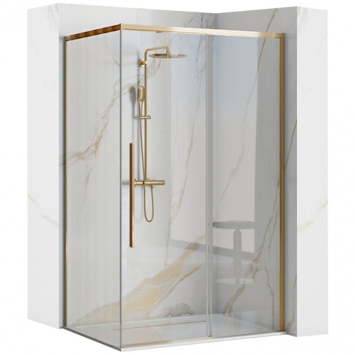 Cabina de dus SOLAR GOLD 100x80cm