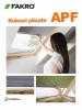Rulouri plisate, Fakro, model APF I / II
