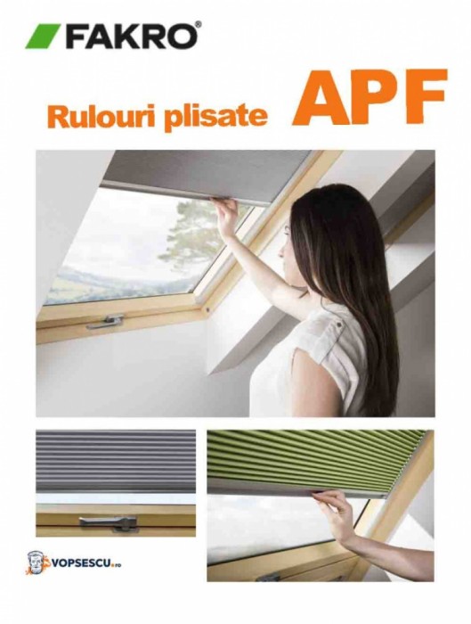 Rulouri plisate, Fakro, model APF I / II