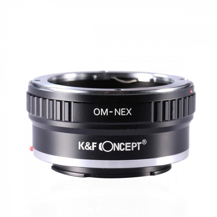 Adaptor montura K&amp;F Concept OM-NEX de la Olympus OM la Sony E-Mount (NEX) KF06.072