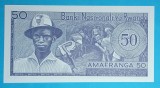 Bancnotă Rwanda (Ruanda) (pick 7) 50 Francs 1976 UNC serie: W573662