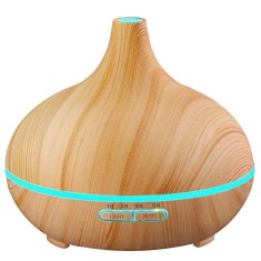 Difuzor aromaterapie , Umidificator, Aromatizator, stejar deschis foto
