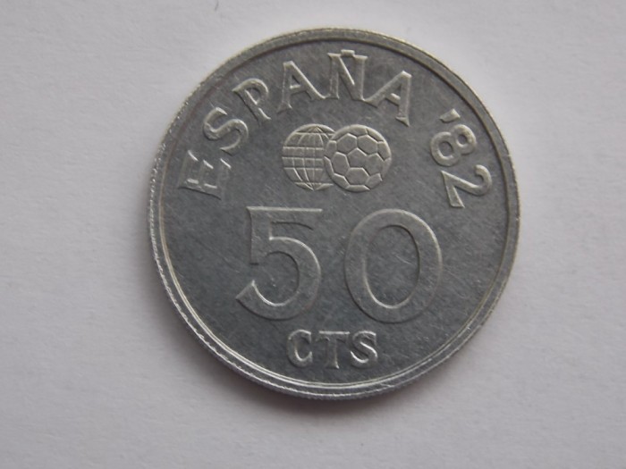 50 CENTIMOS 1980 SPANIA-COMEMORATIVA